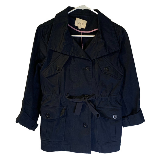 LOFT Jackets & Blazers - LOFT Midnight Blue Utility Jacket